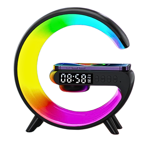 Smart table lamp with wireless charger