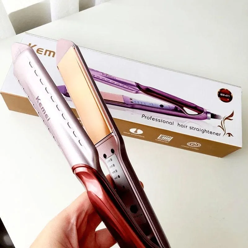 Kemei KM-471 Professional Hair Straightener - Image 3